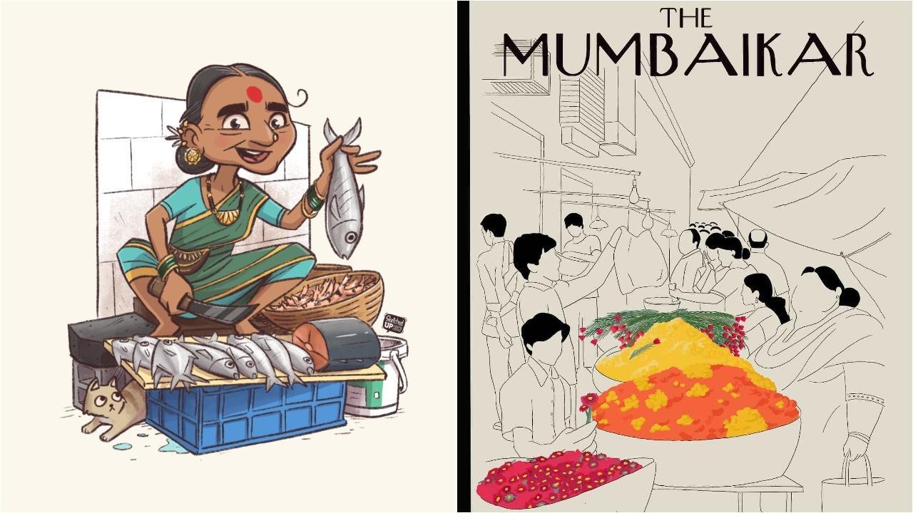 Maximum City, in sketches: These city scenes by two Mumbai artists will fill you with nostalgia Maximum City, in sketches: These city scenes by two Mumbai artists will fill you with nostalgia
